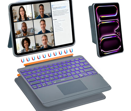 WIWU Coque Clavier iPad Pro 13 Pouces M4/M5