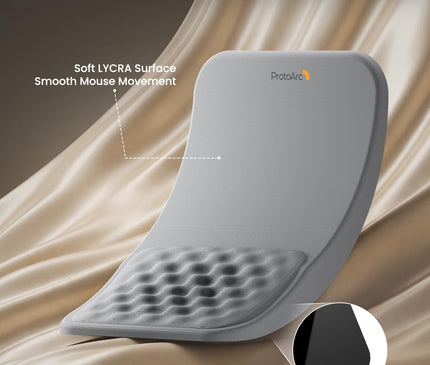 ProtoArc Tapis de Souris Ergonomique Repose-Poignet avec Fonction Massage