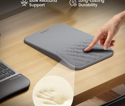 ProtoArc Tapis de Souris Ergonomique Repose-Poignet avec Fonction Massage