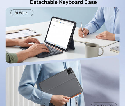 WIWU Coque Clavier iPad Pro 13 Pouces M4/M5