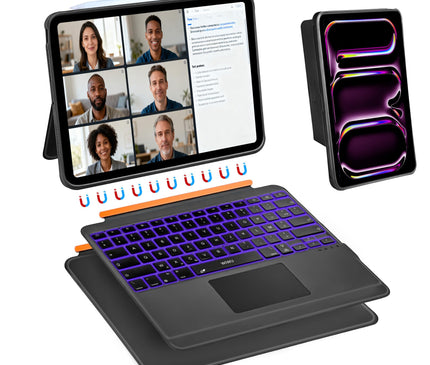 WIWU Coque Clavier iPad Pro 13 Pouces M4/M5