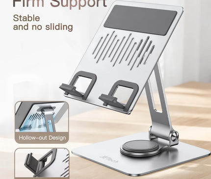 JETech Tablette Support, Base Rotative à 360 Degrés