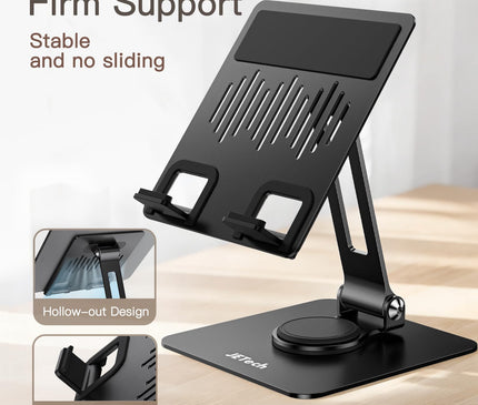 JETech Tablette Support, Base Rotative à 360 Degrés