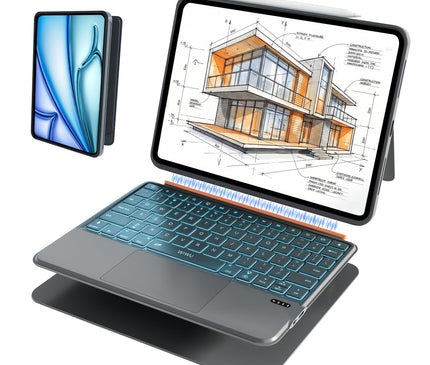 WIWU Coque Clavier iPad Pro 13 Pouces M4/M5