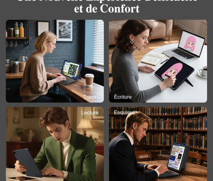 WIWU Coque Clavier iPad Pro 13 Pouces M4/M5