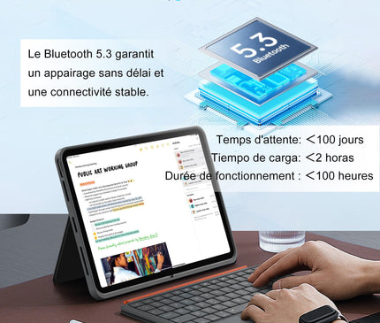 WIWU Coque Clavier iPad Pro 13 Pouces M4/M5