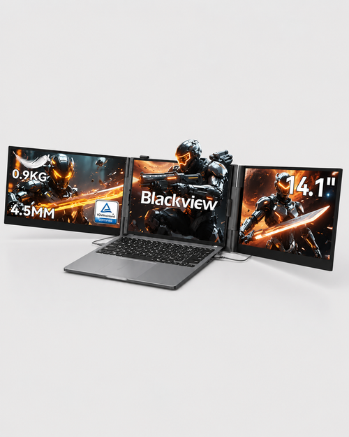 Blackview DCM6 Triple Ecran Pc Portable Ultra-Fin,14