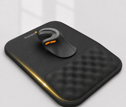 ProtoArc Tapis de Souris Ergonomique Repose-Poignet avec Fonction Massage